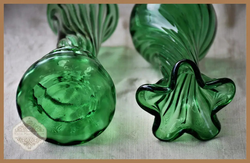 Коплект вази Hoosier Glass - antique