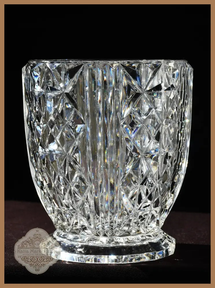 Кристална винтидж ваза Art Deco - antique