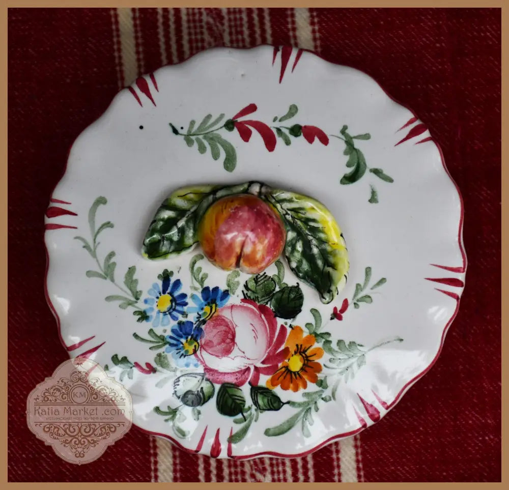 Кутия за бижута на Faïencerie D’Angoulême - Франция - antique