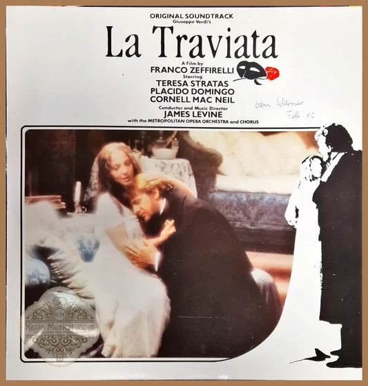 La Traviata - Original Soundtrack. Starring: Teresa Stratas Placido Domingo Cornell Mac Neil/2 плочи - antique