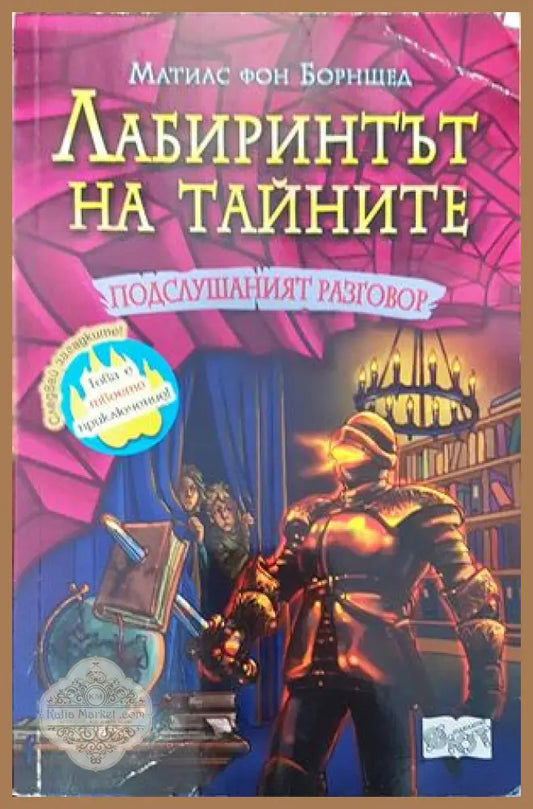Лабиринтът натайните. Книга 3: Подслувният разговор - Матиас фон Борнщед - Книги