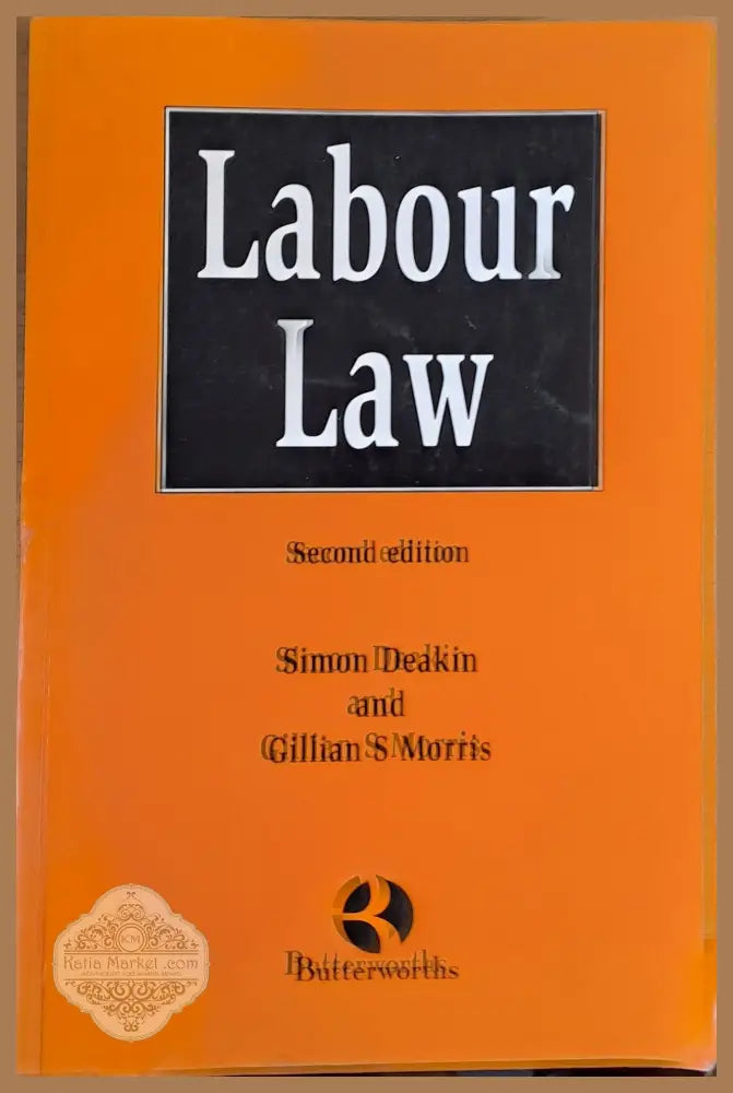 Labour Law second edition - Simon Deakin / Gilliam S. Morris Ernst and Young - Книги