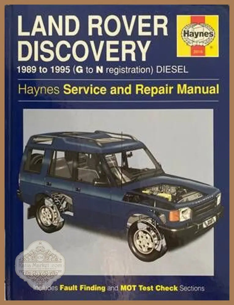Land Rover Discovery 1989 to 1995 (G to N registration) Diesel Service and Repair Manual - Колектив - Книги