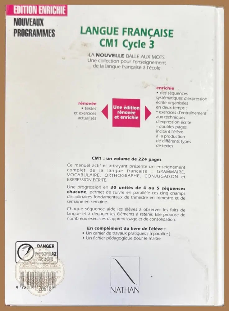 Langue francaise. Cycle 3. CM1 - Collective - Книги