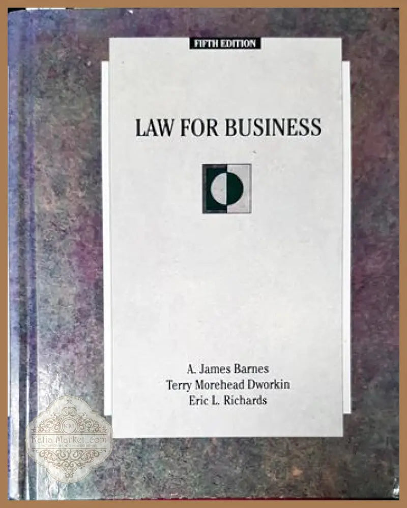 Law for Business - A. J. Barnes T. M. Dworkin E. L. Richards - Книги