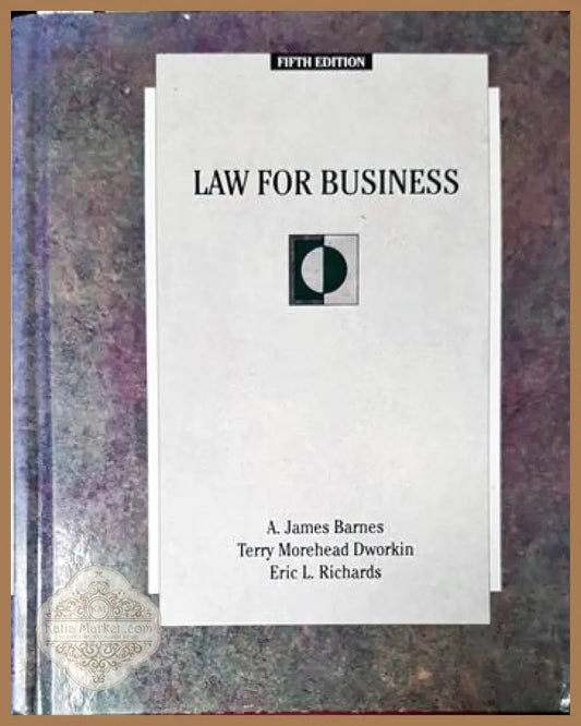 Law for Business - A. J. Barnes T. M. Dworkin E. L. Richards - Книги