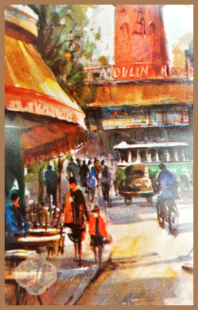 ’Le Moulin Rouge’- принт (1236) - Принт