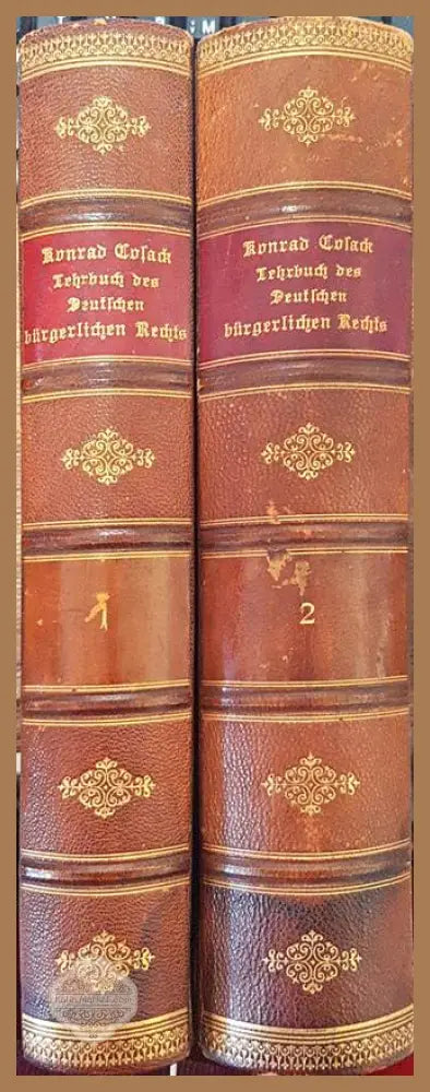 Lehrbuch des Deutschen bürgerlichen Rechts. Band 1 und 2 - Konrad Cosack - Книга