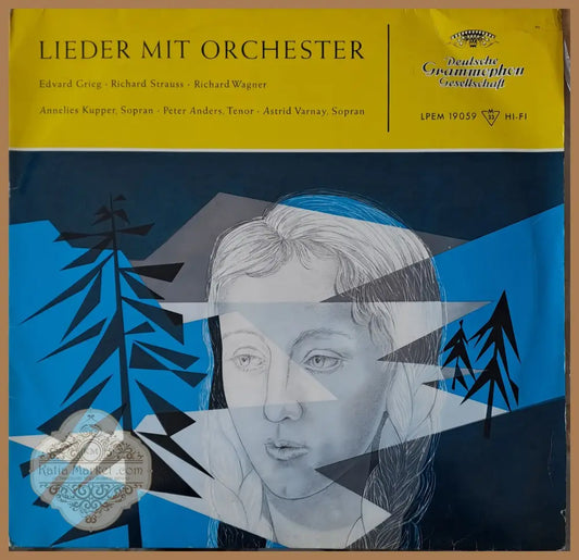 Lieder mit Orchester: Edvard Grieg Richard Straus Richard Wagner - antique