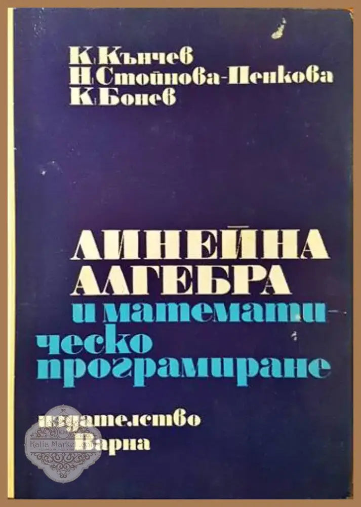 Линейна алгебра и математическо програмиране (249) - Книга