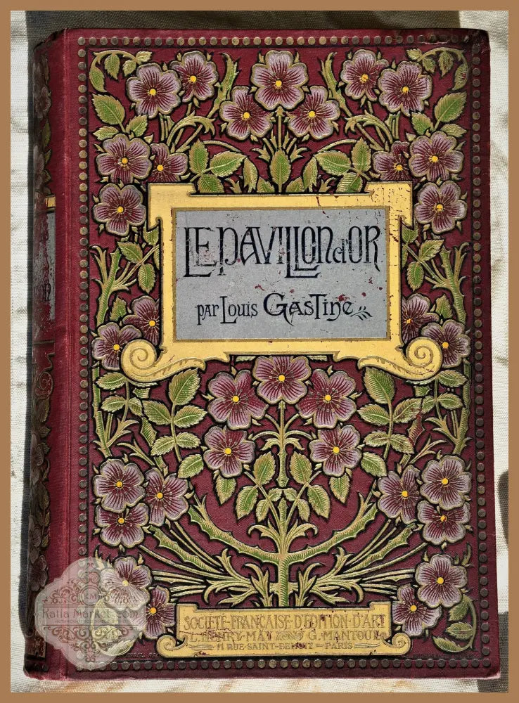 Louis Gastine - Le Pavillon d’Or - Paris около 1880-90 - Louis Gastine - Книги