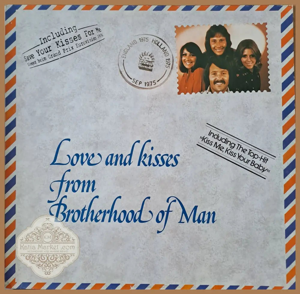Love and kisses from Brotherhood of Man - antique