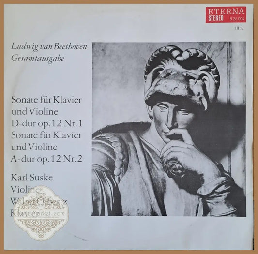 Ludwig van Beethoven: Sonate fur Klavier und Violine D-dur op. 12 № 1 и други - antique