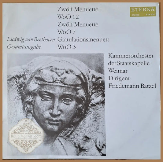 Ludwig van Beethoven: Zwolf Menuette WoO12 Zwolf Menuette WoO7 - antique