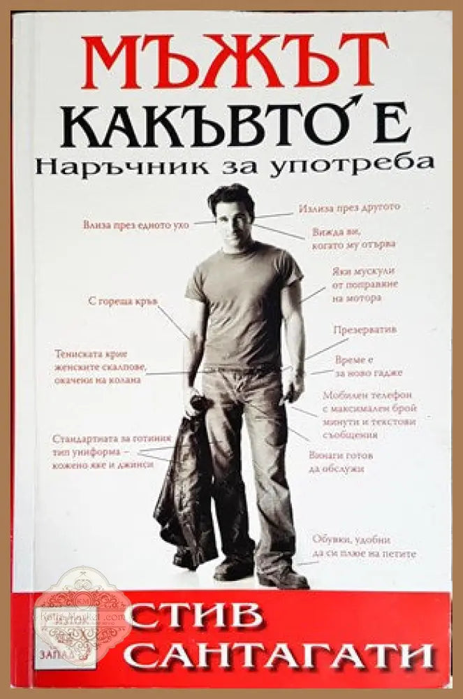 Мъжът какъвто е. Наръчник за употреба - Стив Сантагати - Книги