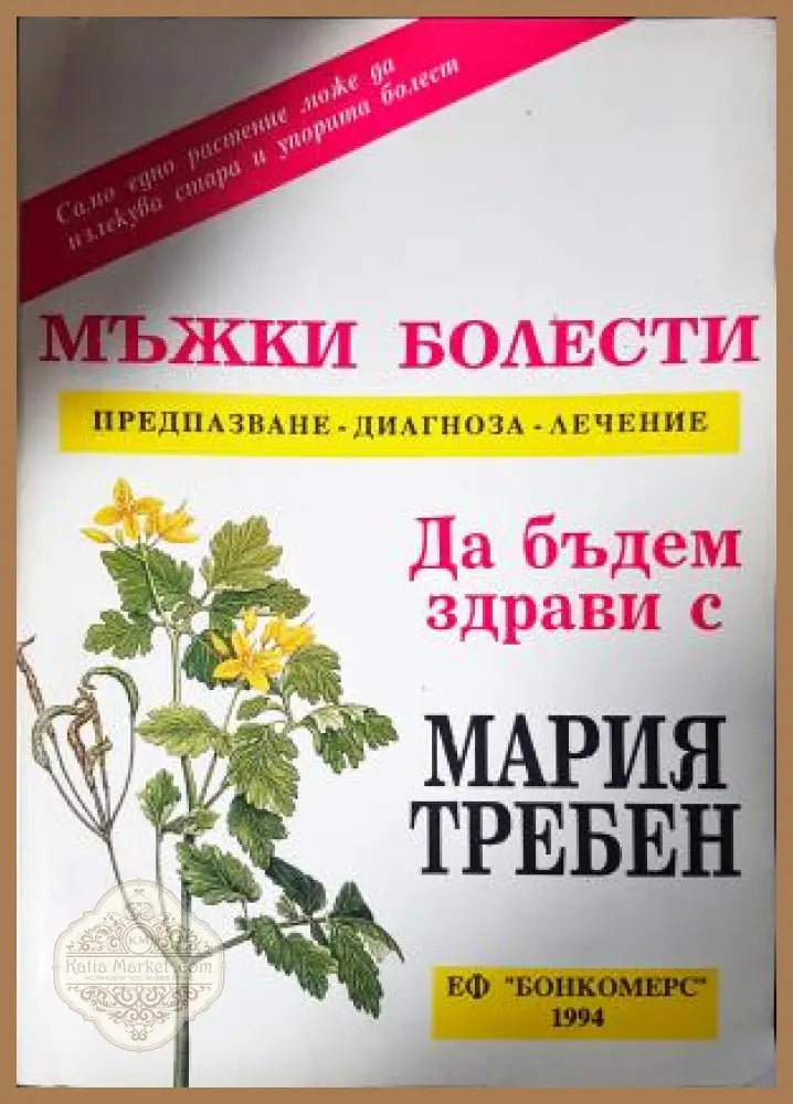 Мъжки болести: Предпазване диагноза лечение - Мария Требен - Книга