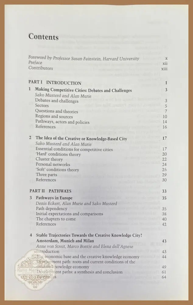Making Competitive Cities - Sako. Musterd and Alan Murie - Книги