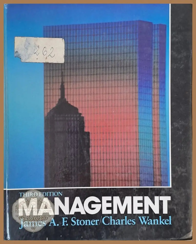 Management third edition - Jamew Stoner / Charles Wankel Ernst and Young - Книги