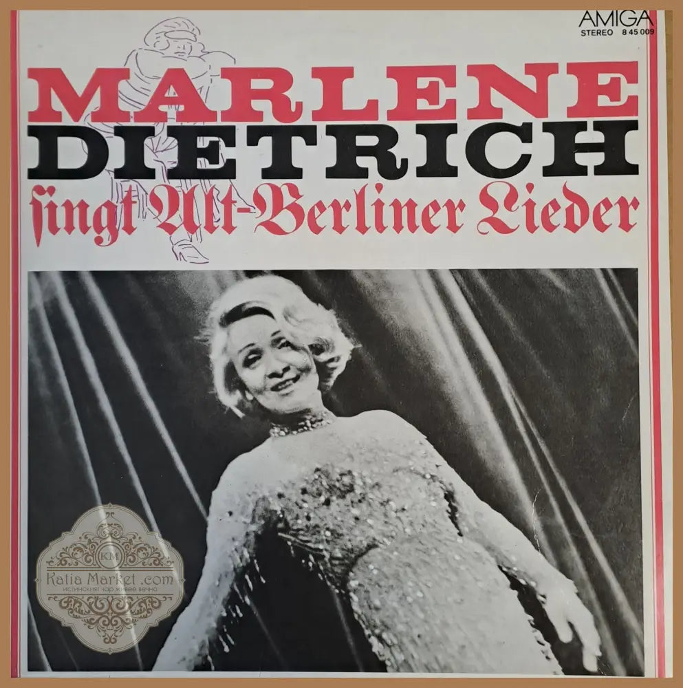 Marlen Dietrich singt Alt - Berliner Lieder - antique