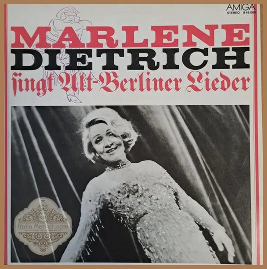 Marlen Dietrich singt Alt - Berliner Lieder - antique