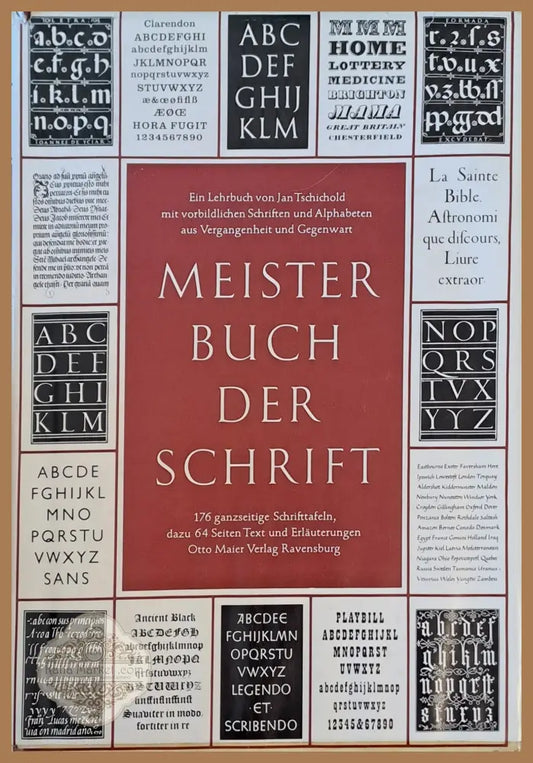 Meister Buch Der Schrift - Jan Tschichold - Книги