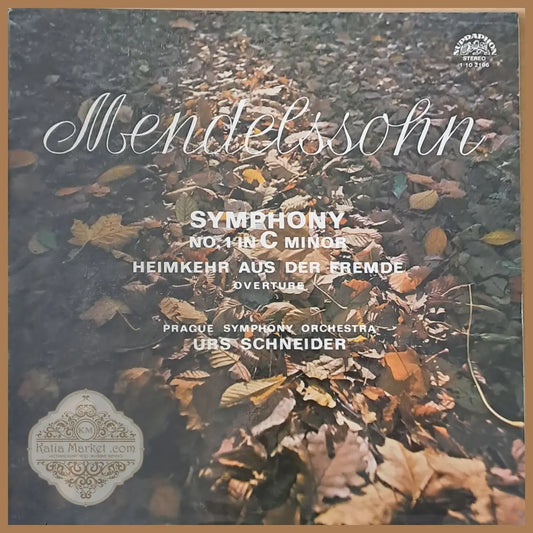 Mendelssohn: Symphony № 1 in C minor / Heimkehr aus der Fremde overture - antique