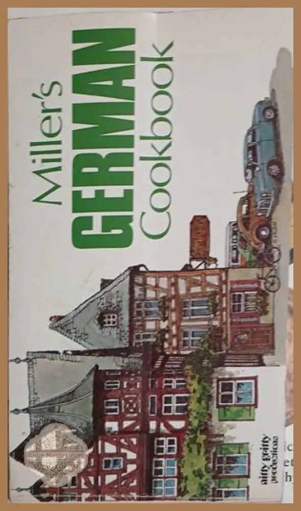 Miller's German Cookbook - корица