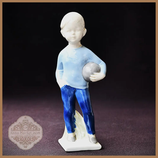 Млад футболист Lippelsdorf ГДР - Антикварен предмет