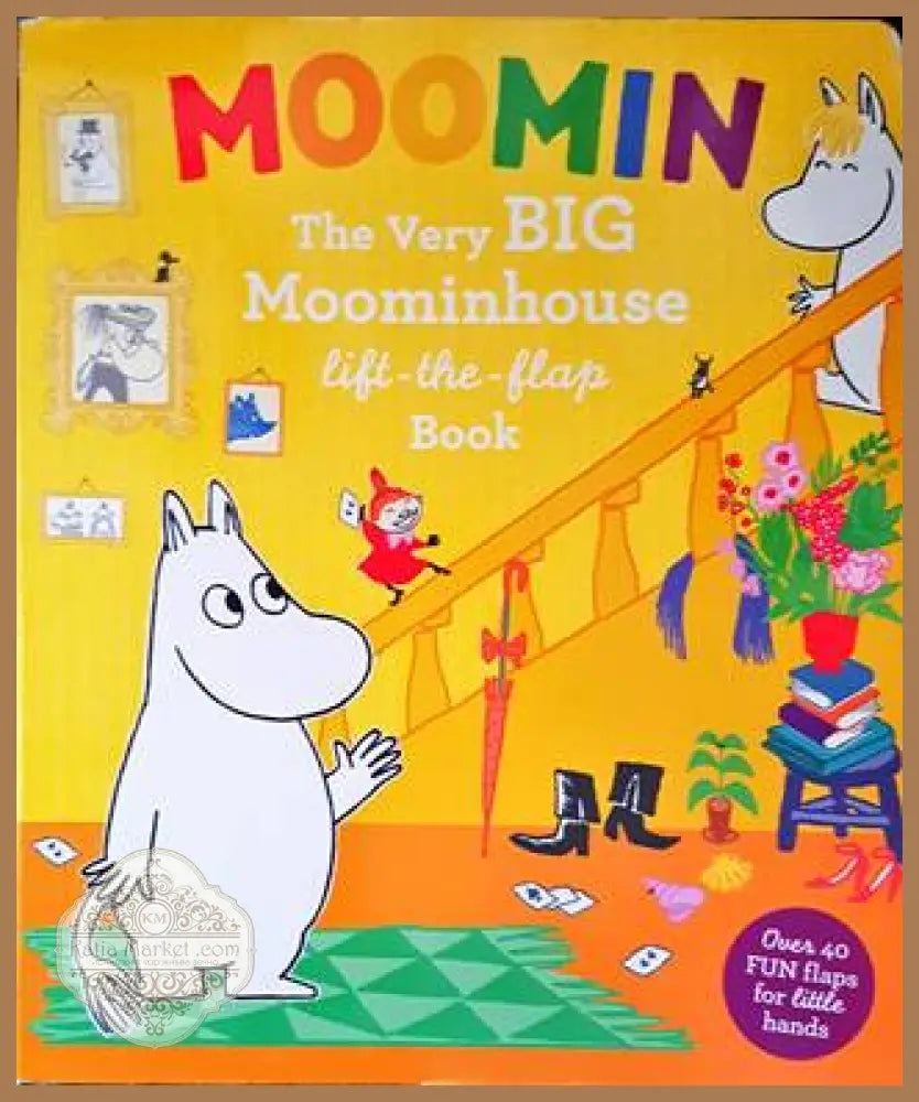 Moomin: The very big Moominhouse lift-the-flap book - Kolektiv - Книги