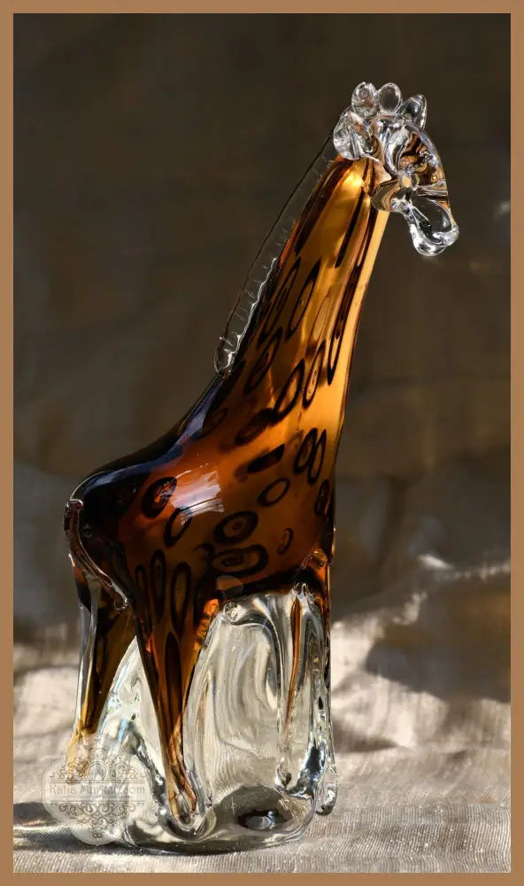 Murano - Art Glass скулптура. Жираф. - antique