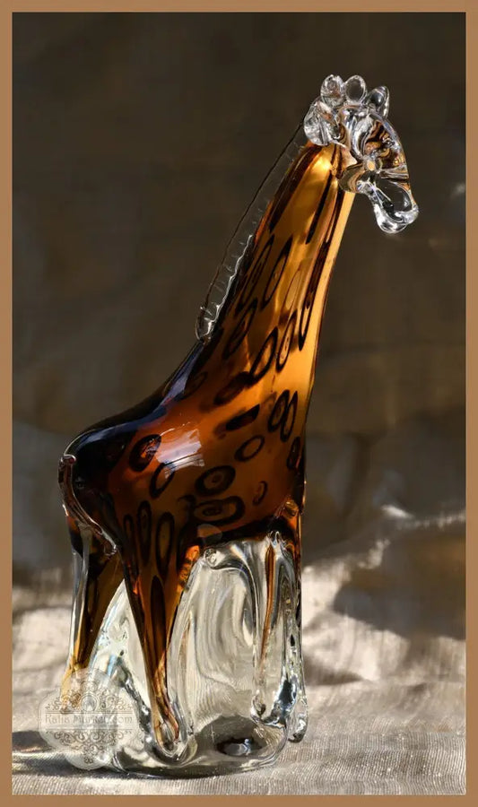 Murano - Art Glass скулптура. Жираф. - antique