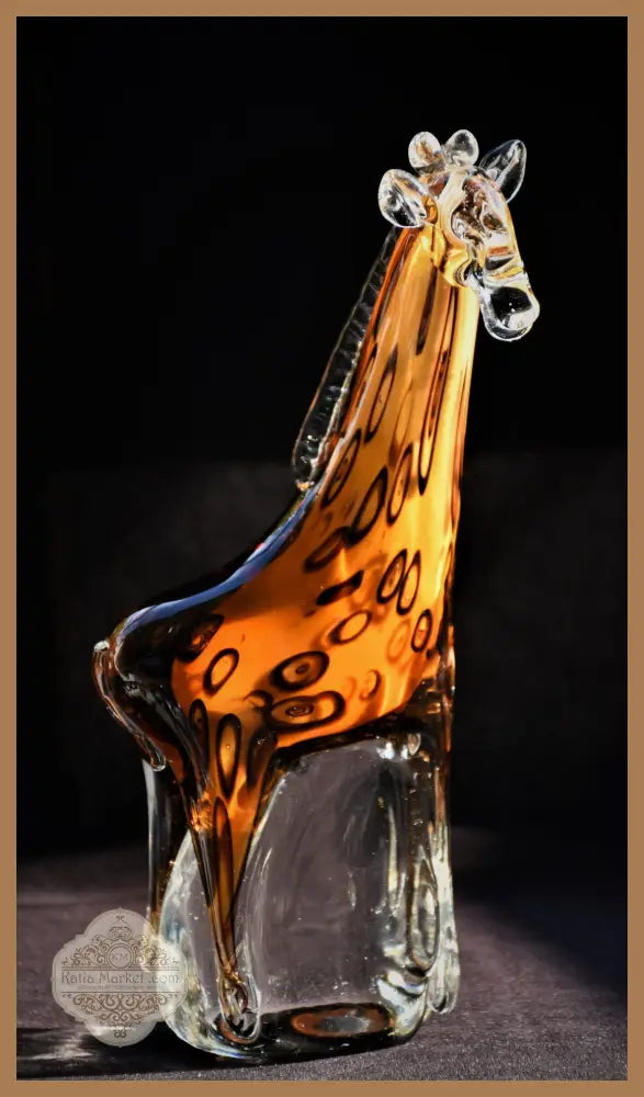 Murano - Art Glass скулптура. Жираф. - antique