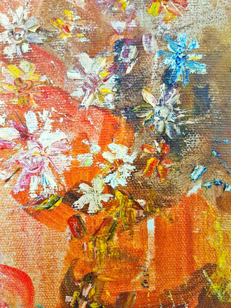 Натюрморт ’Still life flowers’- масло от Димитър Величков- 2008 година (1097) - Картина