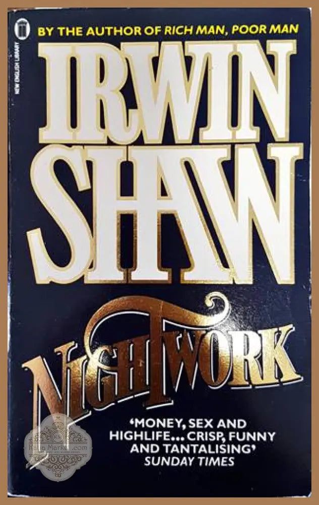 Nightwork - Irwin Shaw - Книга