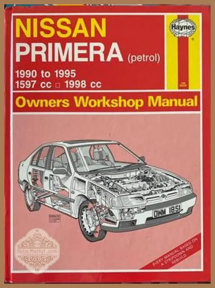 Nissan Primera (petrol) 1990 to 1995 Owners Workshop Manual - Колектив - Книги