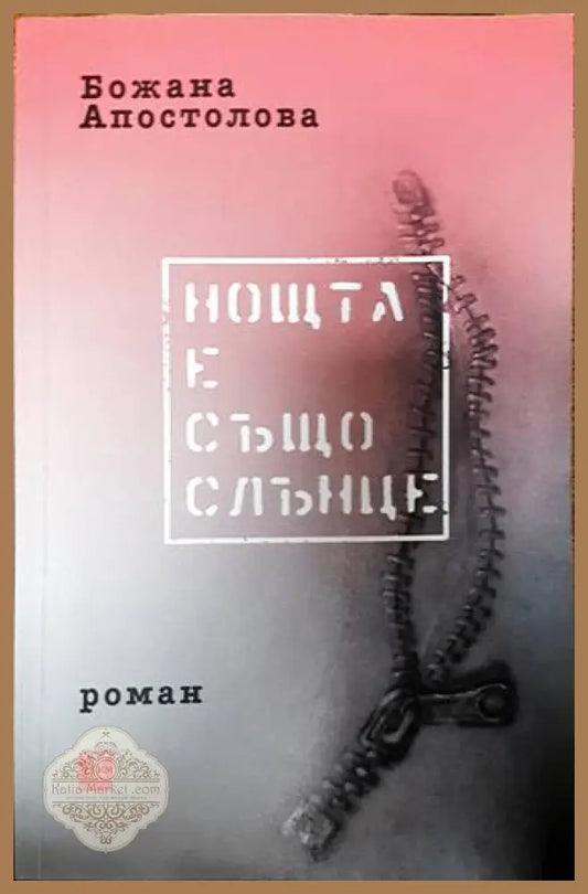 Нощта е също слънце - Божана Апостолова - Книги