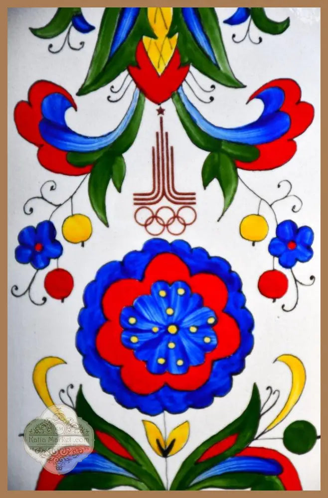 Официален олимпийски сувенир ’Москва 1980’’ - рядък - antique