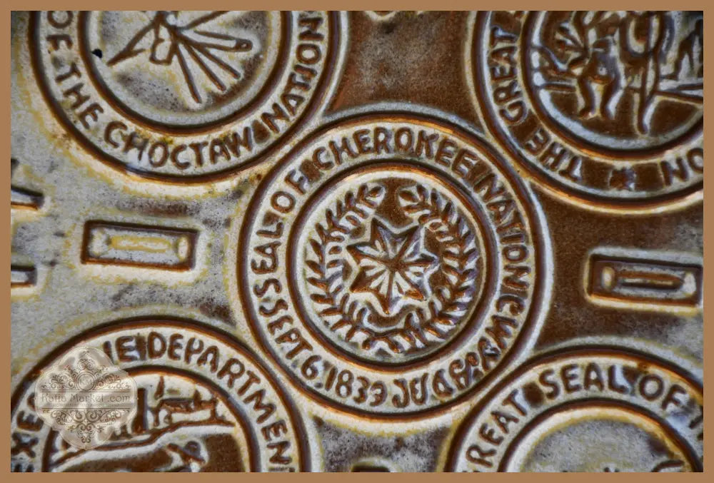 Официален щатски сувенир на Оклахома - antique