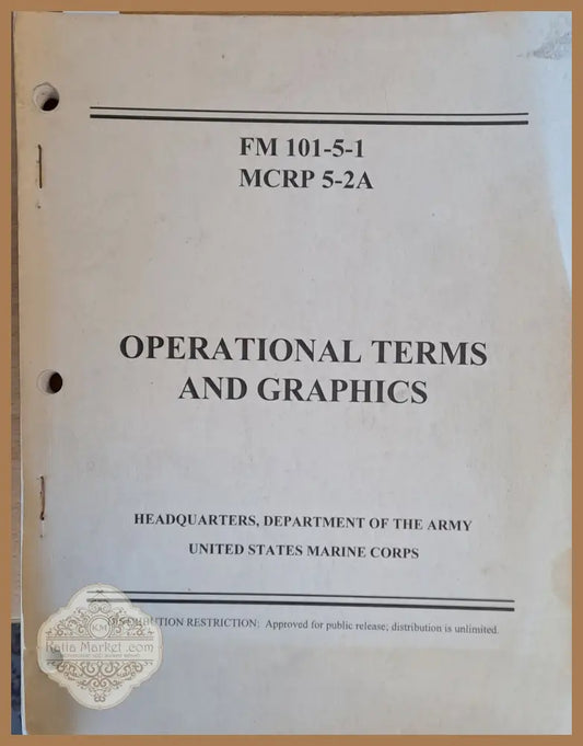Operation Terms and Graphics. US Marine Corps - Авторски колектив - Книги