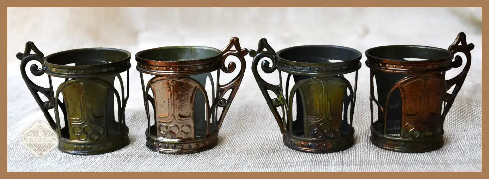 Оригинален олимпийски сервиз за водка - 1980 г. - antique