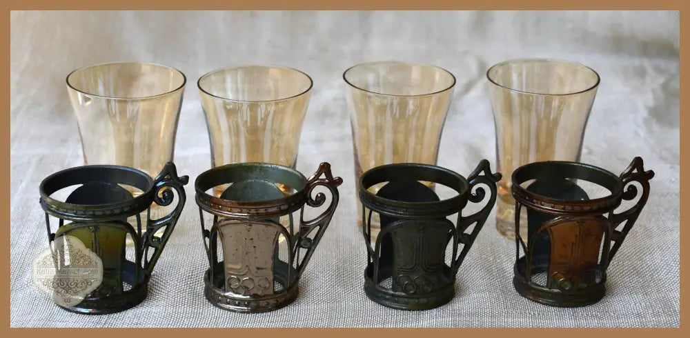 Оригинален олимпийски сервиз за водка - 1980 г. - antique