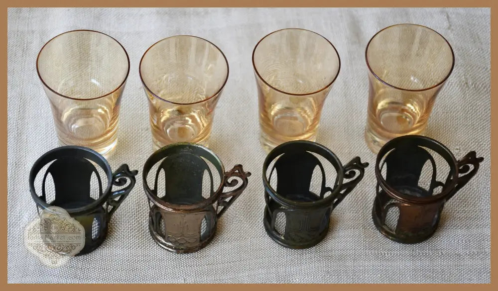 Оригинален олимпийски сервиз за водка - 1980 г. - antique