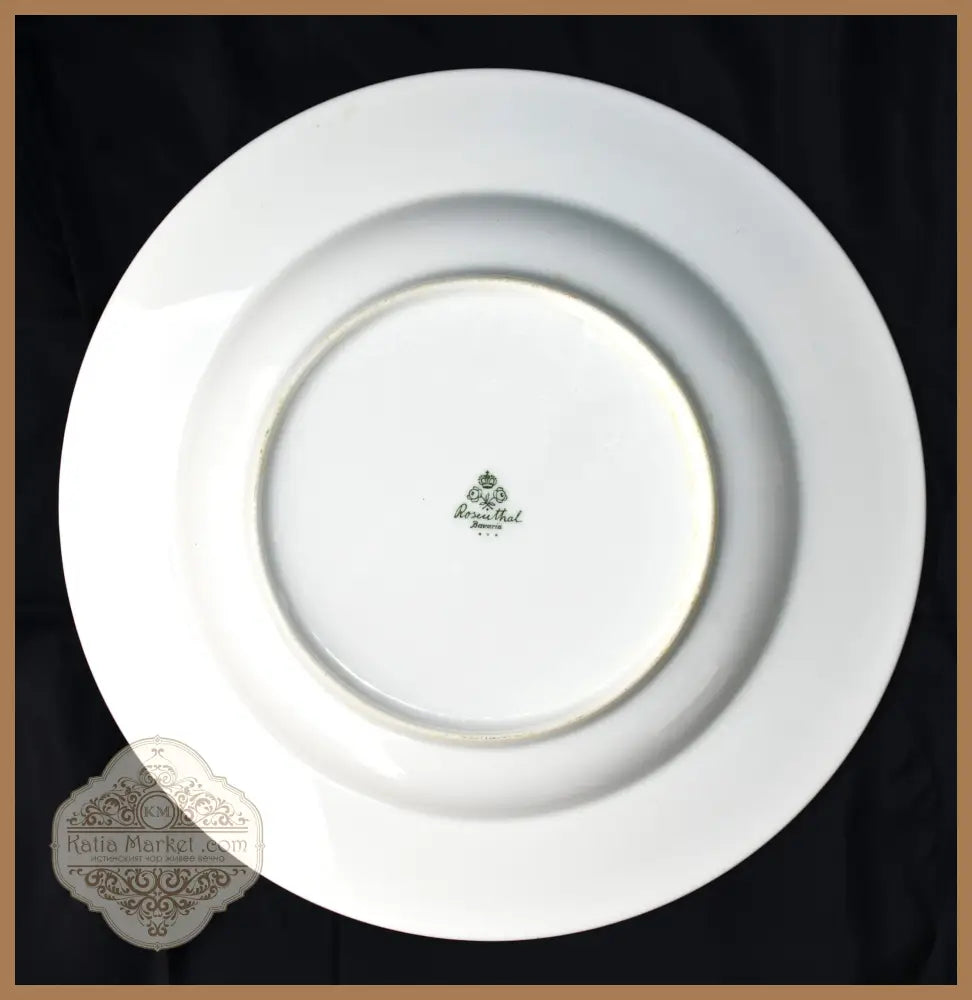 Пълен комплект винтидж чинии на Rosenthal Bavaria - antique