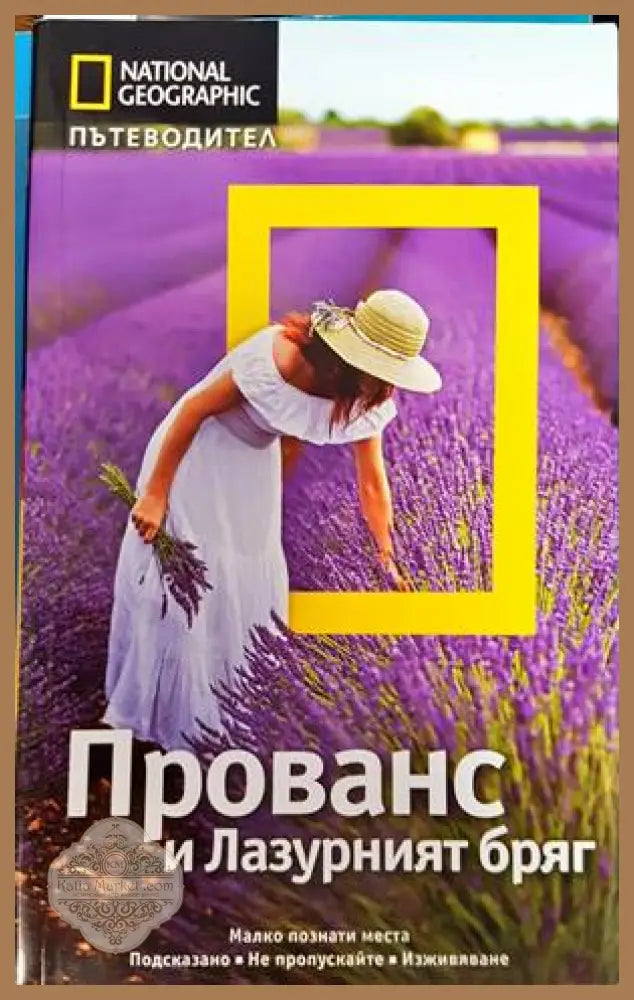 Пътеводител National Geographic - Прованс и Лазурният бряг - Барбара А. Ноуи - Книги