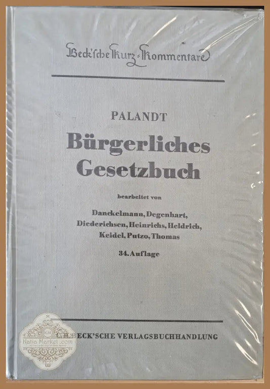 Palandt Burgerliches Gesetzbuch - Авторски колектив - Книги