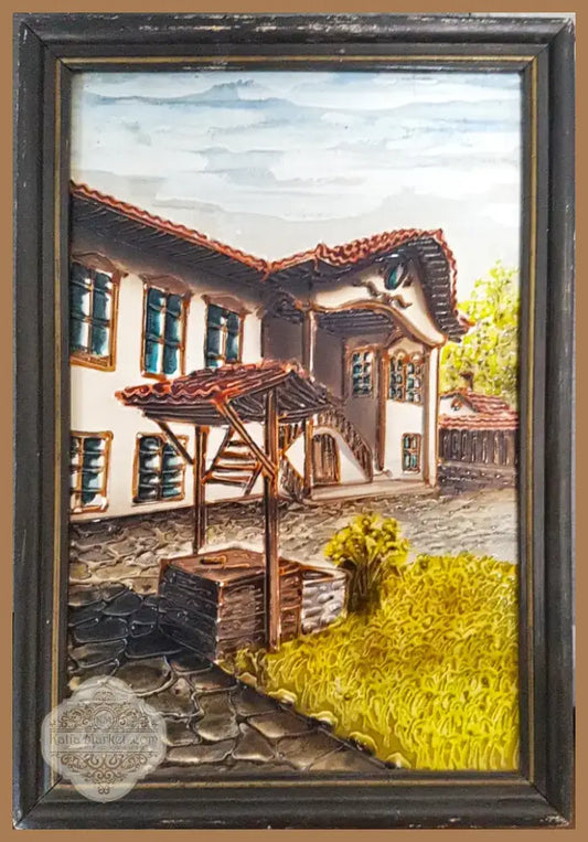 Пейзаж ’Из Пловдив’- произведение от Борислав Тодоров- 1993 година (1095) - Картина
