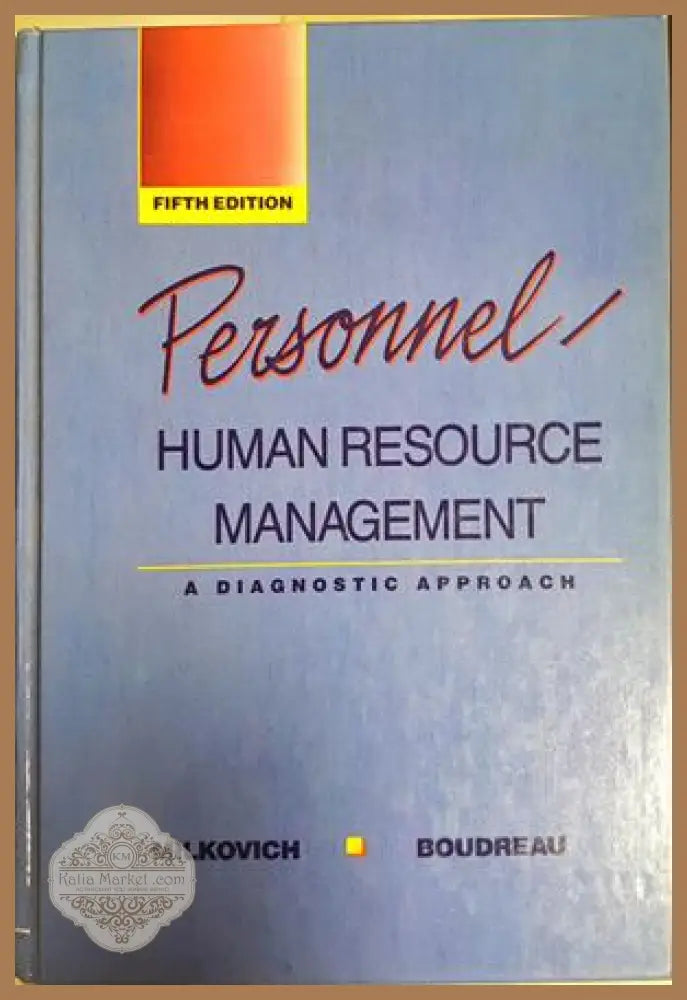 Personnel/Human Resource Management - Milkovich, Boudreau