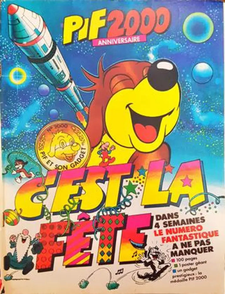 Pif Gadget № 762 – Pif 2000 Anniversaire – C’est la Fête! / 1983 (2027) - Книга