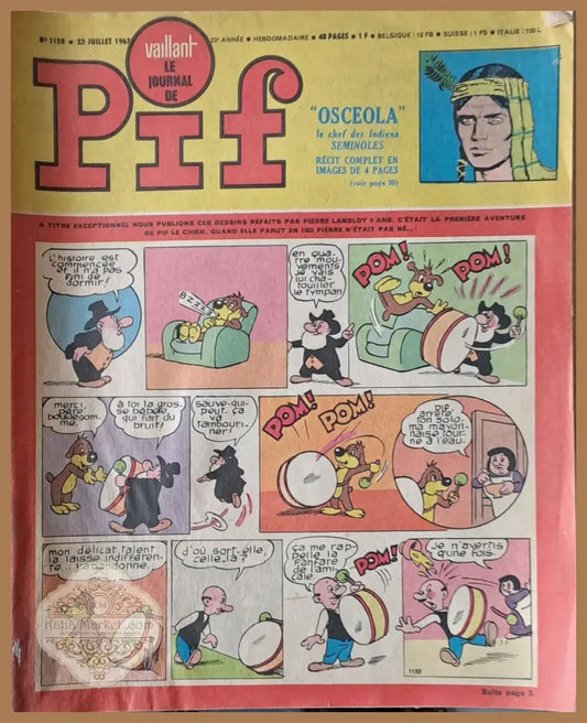 Pif - № 1158/23 Juillet 1967 - Книги