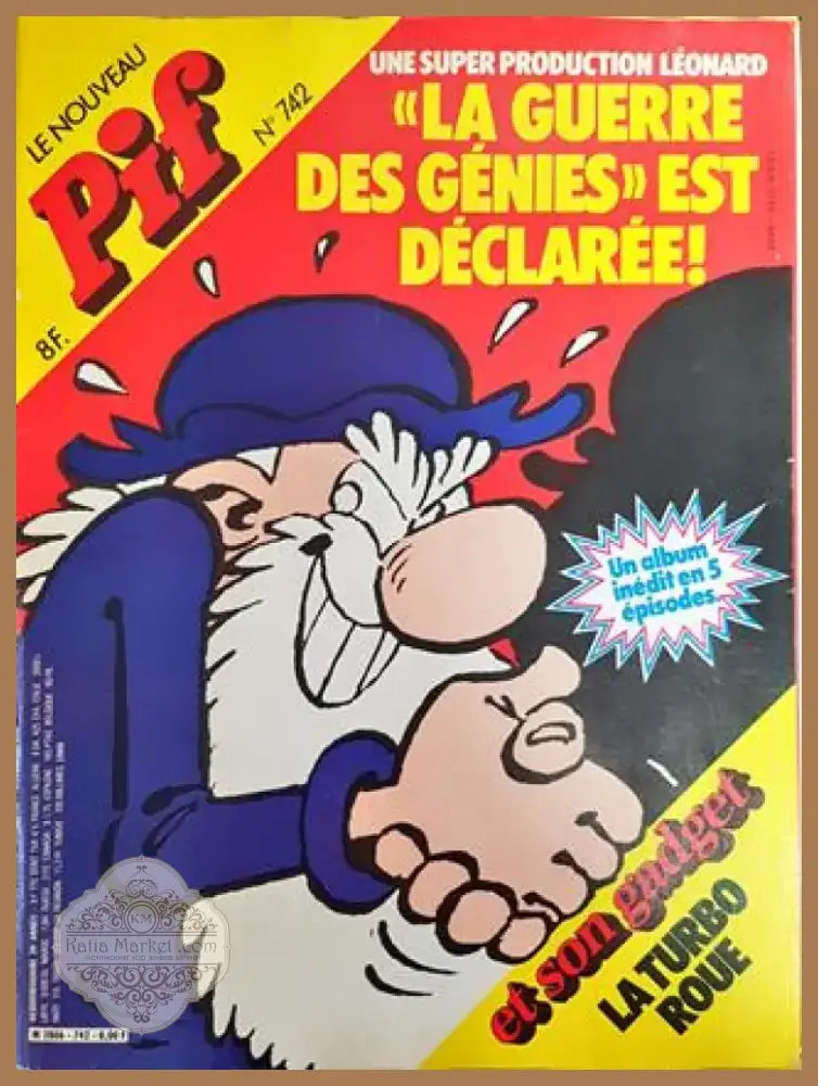 Pif № 742 / 1982 – La Guerre des Génies est Déclarée! (2016) - Книга